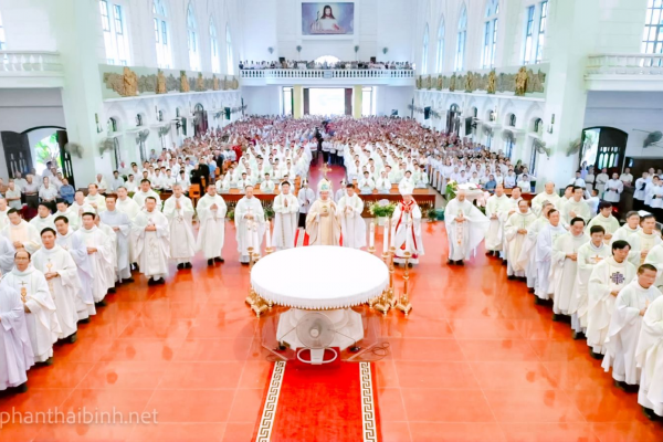 Tĩnh tâm Linh mục đoàn tháng 8/2026, Thánh lễ mừng Bổn mạng Đức cha Đa Minh, ngày hành hương Năm Thánh của Dòng Ba Đa Minh Giáo phận Thái Bình