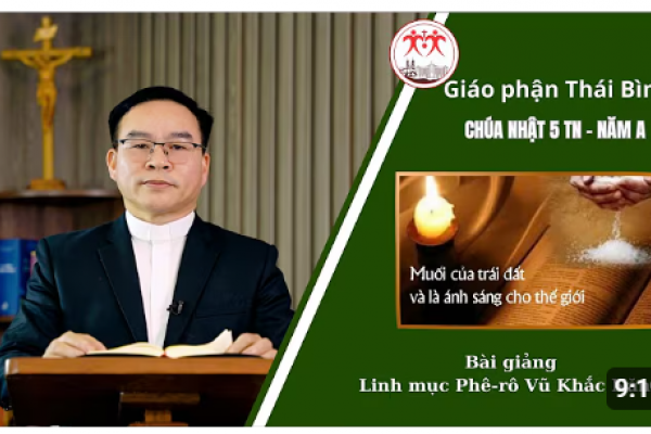 Bài giảng Chúa Nhật V TN A - Lm Phê-rô Vũ Khắc Năng