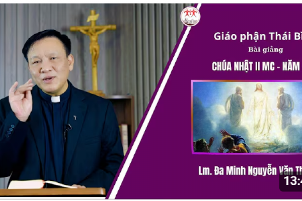 Bài giảng Chúa Nhật II Mùa Chay Năm A - Lm Đaminh Nguyễn Văn Thụ