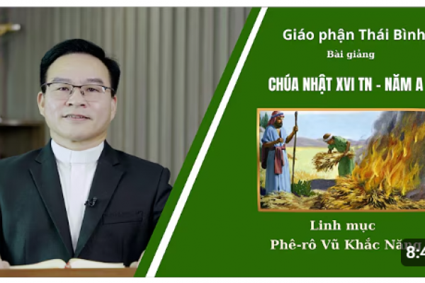 Bài giảng Chúa Nhật XVI Thường Niên Năm A - Lm Phê-rô Vũ Khắc Năng
