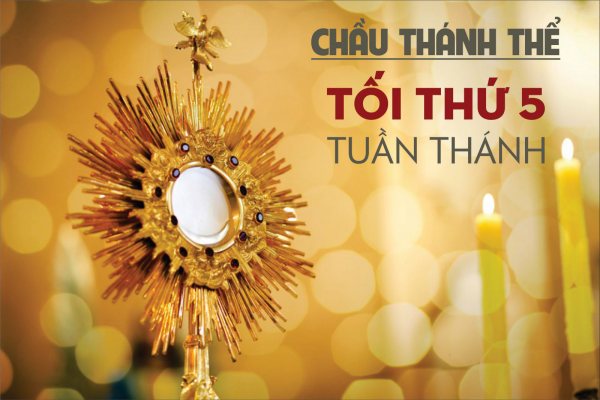 Giới thiệu Mẫu Giờ Chầu Thánh Thể của Giới trẻ - Mẫu 03