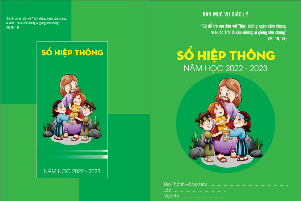 Ban Giáo lý Đức Tin GPTB: Lịch dạy Ngành Ấu Nhi cấp II - Năm học 2022 - 2023