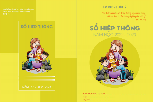 Ban Giáo lý Đức Tin GPTB: Lịch dạy Ngành Nghĩa Sĩ cấp III - Năm học 2022 - 2023