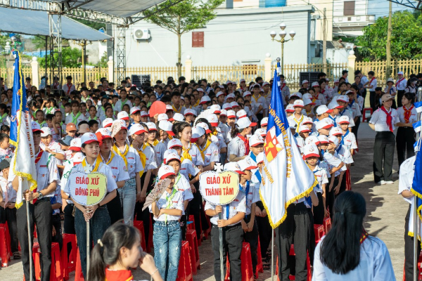 Đại hội Thiếu Nhi Thánh Thể Hiệp Đoàn TNTT Đa-minh Nguyễn Văn Xuyên - Giáo hạt Nam Tiền Hải: Ngày hội của sự tham gia, niềm vui và tình hiệp nhất