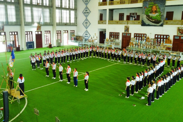 Liên đoàn Thiếu Nhi Thánh Thể (TNTT) Giuse Nguyễn Duy Khang chính thức khai mạc các Sa mạc huấn luyện – Mùa Hè năm 2024