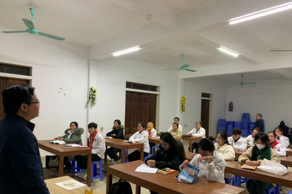 “Có những trái tim không bao giờ mục nát” - Cảm nhận sau lần thăm điểm Huấn luyện Giáo lý viên Giáo hạt Bắc Tiền Hải