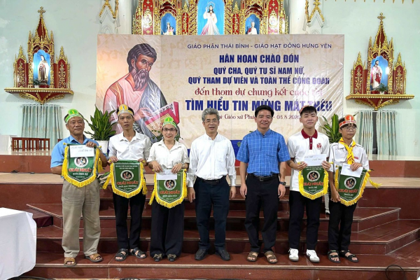 Giáo hạt Đông Hưng Yên tổ chức cuộc thi Tìm hiểu Tin Mừng theo Thánh Matthêu